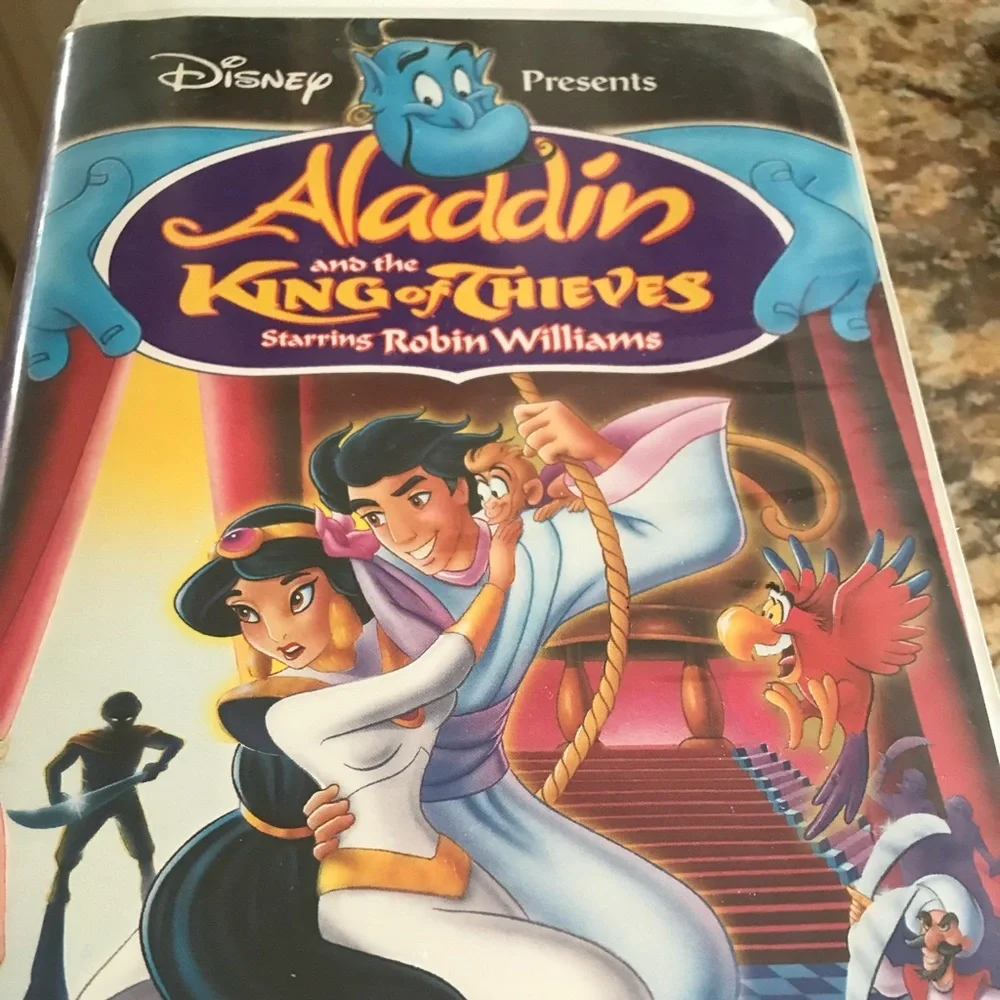 6 Classic old VHS Disney Classics some are going for $200 and up a video on EBAY